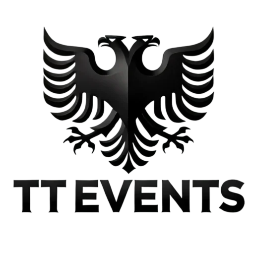 TT Events logotyp – Eventbolag för albanska fester i Halmstad